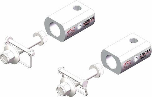 بطانات القطر القشرية 33051 PS/DS Trunnion Kit ، 1400 رطل in Saudi Arabia