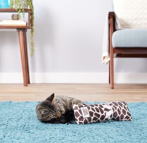 كونج - نمط الزرافة كيكيرو - لعبة القط الجذابة، النعناع البري الفاخر في أمريكا الشمالية in Kuwait