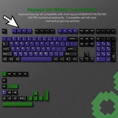 Clear Keycaps, White Custom Keycaps 60 Percent, Cherry Profile Keyboard Keycaps 75 Percen 141 Keys, White Fog Translucent Keycaps Set for Cherry Gateron MX Mechanical Keyboard in Kuwait