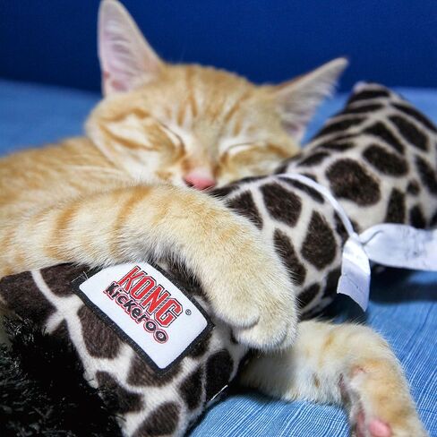 كونج - نمط الزرافة كيكيرو - لعبة القط الجذابة، النعناع البري الفاخر في أمريكا الشمالية in Kuwait