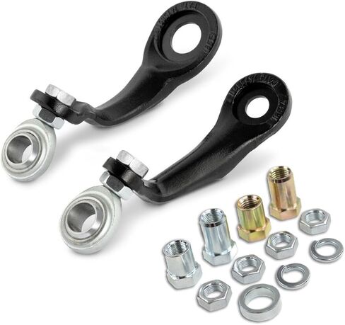 Cognito Motorsports Forged Pitman Idler Arm Kit متوافقة مع 2011-2024 Silverado/Sierra 2500/3500 2WD/4WD ، 110-90772 in Kuwait
