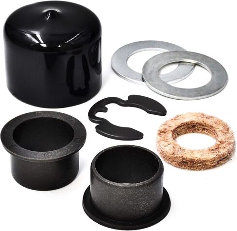 HD Switch Pulley Idler Arm Bushing Seal Cap & Hardware Rebuild Kit fits John Deere LT170 LX172 LX173 LX176 LX178 LX186 LX188 LX255 LX266 LX277 LX279 LX280 LX288 LX289 Lawnmower in Saudi Arabia