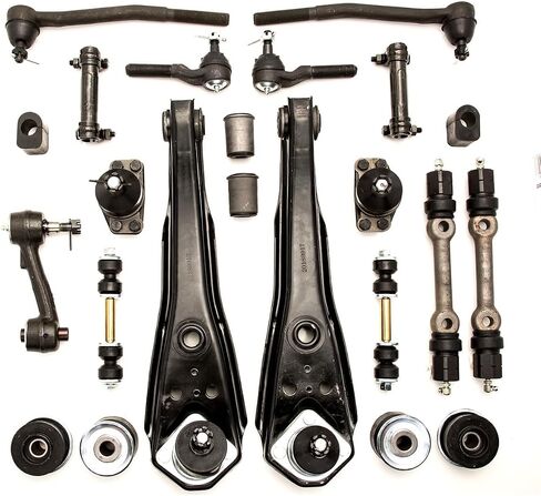 Andersen Restorations Front End Superension Kit متوافق مع/ 1964-1973 Ford Mustangs (السنوات: 1964-1966 6 كيل يدوي العاطل) in Kuwait