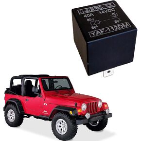 4 Pin EP26 LED Turn Signal Flasher Relay Compatible with Jeep TJ Wrangler 1997 1998 1999 2000 Compatible with Dodge Grand Caravan NEON 93-99 56009339 Hazard Warning Relay