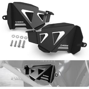 Sensor Protection Plate Sensor Shield Sensor Guard Compatible with BMW R1250GS 2018-2023, R1250GS Adventure 2019-2024, R1250R 2018-2024, R1250RT 2018-2024, Aluminum, CNC-machined, Black in Kuwait