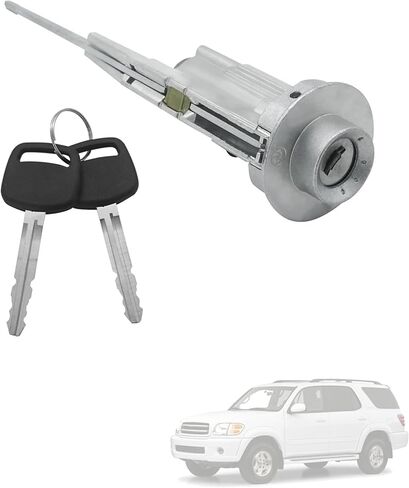 89703-33070 مفتاح الإشعال مع 2 مفاتيح متوافقة مع تويوتا سيكويا 2001-2007 ، Tundra 2003-2006 ، FJ Cruiser 2007-2014 ، وأكثر ، استبدل 89703-33070 69052-34040 in Kuwait