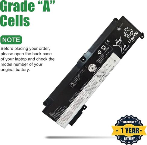 01AV427 SB10K97584 61++ استبدال بطارية الكمبيوتر المحمول لينوفو ثينك باد T470 P51S P52S T480 T570 T580 TP25 A475 A485 Series Notebook 4X50M08812 01AV428 01AV492 SB10K97585 10.8V 72Wh 6600mAh in Saudi Arabia