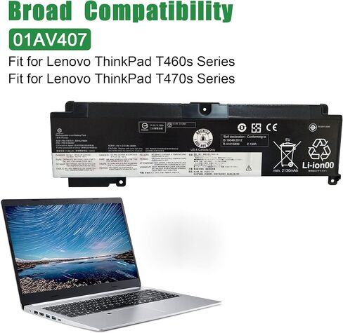 01AV427 SB10K97584 61++ استبدال بطارية الكمبيوتر المحمول لينوفو ثينك باد T470 P51S P52S T480 T570 T580 TP25 A475 A485 Series Notebook 4X50M08812 01AV428 01AV492 SB10K97585 10.8V 72Wh 6600mAh in Saudi Arabia
