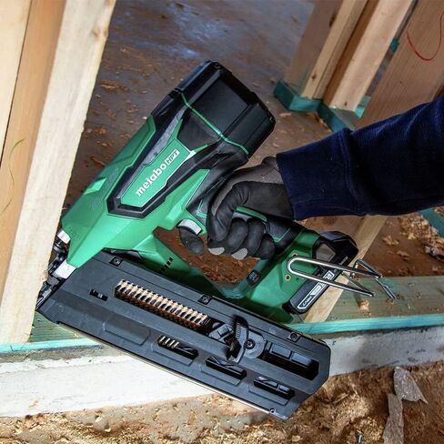 Metabo HPT 18V Cordless Framing Nailer | Tool Only - No Battery | Brushless Motor | 2-Inch up to 3-1/2-Inch Round Plastic Strip Nails | Lifetime Tool Warranty | NR1890DRSQ7 in Saudi Arabia