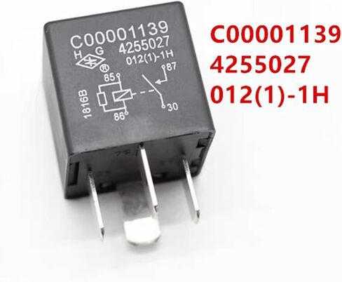 C00001139 4255027 C00008079 4191038 C00000042 4290103 C00000041 4255028 C00010205 4255029 Blower Front Evaporator Relay(C00008079) in Saudi Arabia