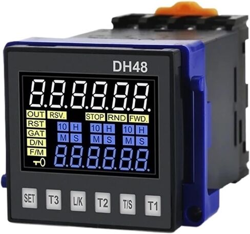 Product DH48S-P 24V Precision Programmable Delay Relay 0.01S-99990H with Socket Base Forward and Reverse Control in Saudi Arabia