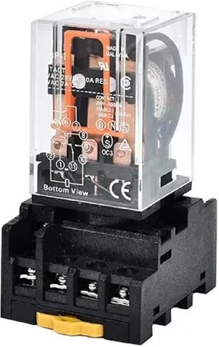 MK2P-I MK3P-I الترحيل المتوسط للنحاس الفضة الاتصال عالية الطاقة MINI RELAY CLOTROMAGNETIC AC220V/DC24V in Kuwait