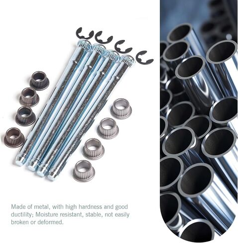 16 PCS DOOR DOIR BUNINGE KIT ، High Highness Pin Pin Clip E-Ping Clip ، أجزاء تحويل استبدال الإصلاح ، متوافقة مع Chevrolet GMC 1998 1999 2000 2001 (Silver) in Kuwait