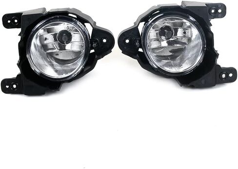 أضواء الضباب Zulow لـ Kia Soul 2010 2011 2012 2013 Car Front Progper Light Light Lamp Foglamp Foglamp Assembly مع لمبة in Saudi Arabia