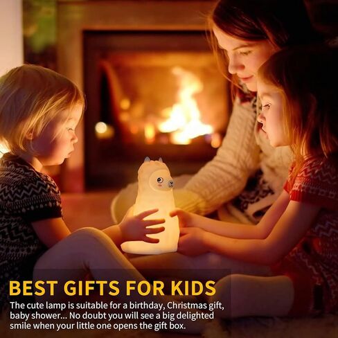 Portable Night Light for Kids - Hanging LED Light Up Toddler Room Remote 9 Colors Changing, Nursery Baby Night Light Car Seat Crib Dimmable Rechargeable Squishy Lamp Room Decorations Gifts in Kuwait