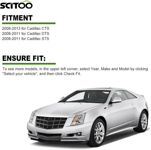 Scitoo 2 X عن بعد FOB لـ Cadillac CTS لـ Cadillac DTS لـ Cadillac STS 2008-2013 M3N5WY777A in Kuwait