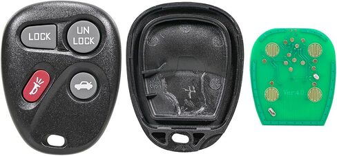 SCITOO 1 X Remotes Key Fob for Buick Lesabre for Chevy Astro Blazer Corvette Express Impala Malibu Monte Carlo SSR for GMC Jimmy Savana for Oldsmobile Alero Aurora 2001-2005 KOBLEAR1XT in Saudi Arabia