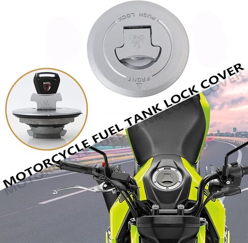 Minho Motorcycle Gas Caps with Switch Lock Fuel Tank Lock Fit for Chinese GY6 Scooter Mopeds B09 in Saudi Arabia