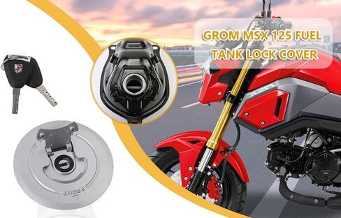 Minho Motorcycle Gas Caps with Switch Lock Fuel Tank Lock Fit for Chinese GY6 Scooter Mopeds B09 in Saudi Arabia