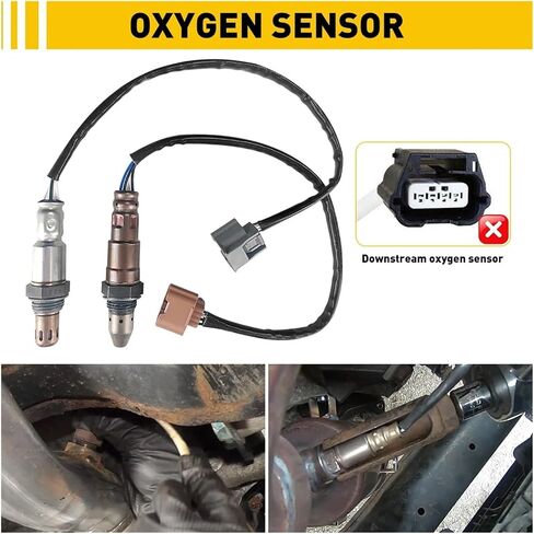2Pcs Oxygen Sensor Upstream And Downstream Compatible For Nissan Altima 2.5L Sedan 2015 2016 2017 234-9133 234-4905 22693-3TY0A 211500-7590 in Saudi Arabia
