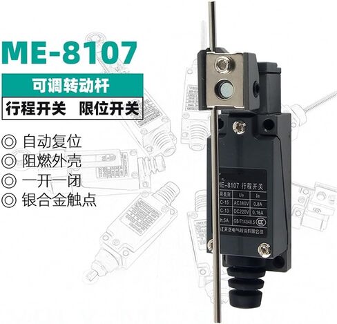 1Pcs Travel Switch TZ AZ YBLX ME-8 Series Multiple Limit Silver Alloy Contact(ME-8166) in Kuwait