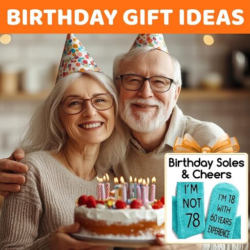 أفكار هدايا عيد الميلاد التاسع والسبعين للنساء من HAPPYPOP - جوارب لعيد الميلاد بعمر 79 عامًا، هدايا التقاعد للنساء الأكبر سنًا in Saudi Arabia