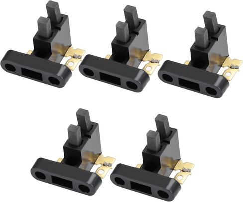 5pcs مجموعة فرشاة الكربون المولدة العالمية لـ Head Champion Harbour Freight 4KW 5KW 7KW ، 2 موصلات شفرة واحدة in Kuwait