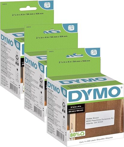 DYMO White Shipping Labels (30573) in Saudi Arabia