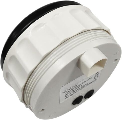 مؤشر زاوية الدفة 52 مم مؤشر 0-190ohm للقارب البحري مع 8 ألوان الإضاءة الخلفية 12V 24V مع مستشعر التزاوج in Kuwait