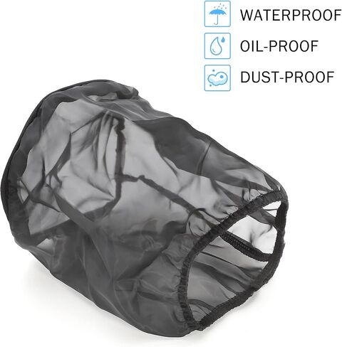 TOMALL Air Filter Wrap for Car Air Intake Filter Protective Cover Dustproof Waterproof Universal Accessories (Small) in Saudi Arabia