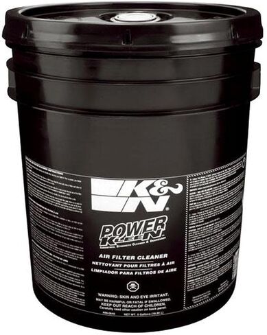 K&N Air Filter Cleaner and Degreaser: Power Kleen; 5 Gallon; Restore Engine Air Filter Performance, 99-0640 in Saudi Arabia