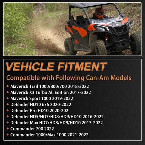 705601462 705601463 الفرجار الفرامل الأمامي ومنصات متشابكة متوافقة مع Can Am Commander 1000 700 Maverick Trail Sport X3 Turbo Defender Max Pro 2016-2022 in Kuwait