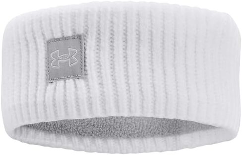 Under Armour Women's Halftime Knit Headband, (697) Pink Elixir/Pink Elixir/Halo Gray, One Size Fits Most in Saudi Arabia
