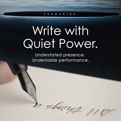 قلم كرة دوارة من النحاس من TAG Submarine - نظام تعبئة تربو، طرف قابل لإعادة الملء (متوسط)، قلم معدني فاخر، فريد ورائع - هدية مميزة للرجال والنساء، قلم جميل لليوميات in Kuwait