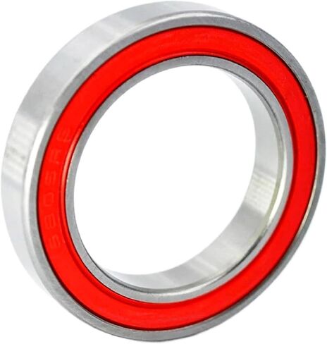 Hybrid Ceramic Ball Bearing, 25mm x 37mm x 7mm, 6805 2RS, Chrome Steel with Black Ceramic Balls, Rubber Sealed (1pc) in Kuwait