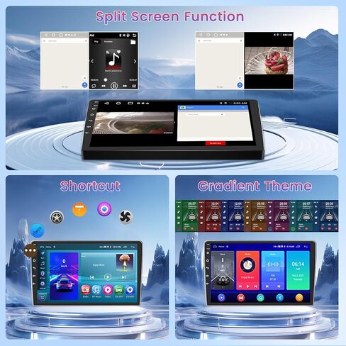 Roinvou 2+64G Android CarPlay Stereo لـ 2006-2008 Honda Pilot، مشغل CarPlay لاسلكي مدمج مع Android Auto، شاشة لمس 9 بوصة مدمجة في لوحة القيادة GPS تدعم وصلة المرآة BT FM RDS AHD in Saudi Arabia
