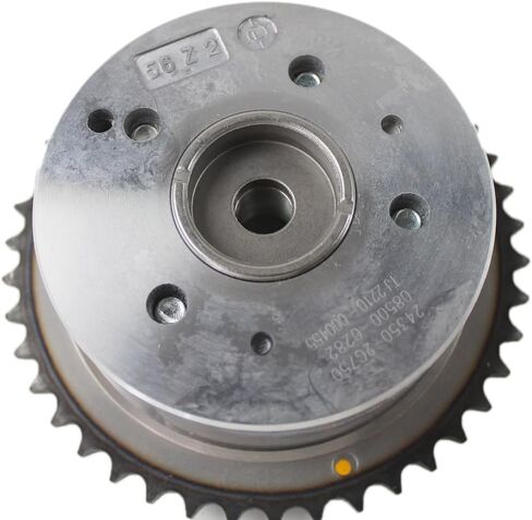 2pcs مدخل العادم عمود الحدبات VVT الضباط العتاد تعيين مباشرة ل Hyundai Kia Sportage Tucson Optima Santa Fe Models G4Kj Engine OE 24350-2G750 24370-2G750 in Kuwait