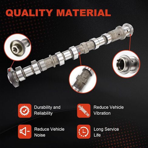 Right Side Exhaust Camshaft Compatible with Jeep for Dodge for Chrysler & for Ram 3.6L V6 Models 5184378AG 05184378AH 5184378AE 5184378AF 5184378AD in Saudi Arabia