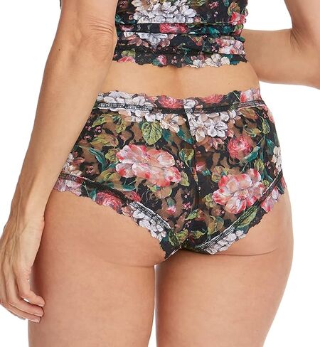 hanky panky Signature Lace Printed Boyshort (PR4812P),Medium,Linger Awhile in Saudi Arabia