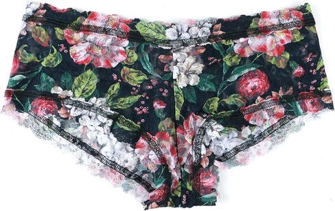 hanky panky Signature Lace Printed Boyshort (PR4812P),Medium,Linger Awhile in Saudi Arabia