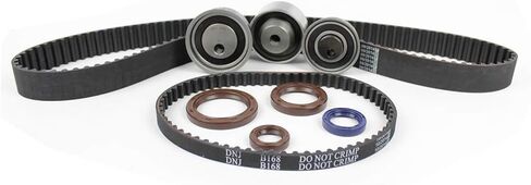 DNJ TBK153B Timing Belt Kit for 1994-1999 Mitsubishi Eclipse Galant Montero Sport 2.4L L4 16V SOHC 2351cc in Saudi Arabia
