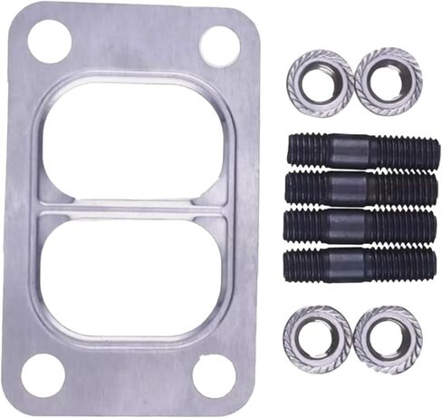 الجمعة Parts Turbo تصاعد الأزرار المكسرات مع الحشية 3818823 3818824 3901356 متوافقة مع محرك Cummins 4B3.9 6B5.9 6C8.3 B3.3 B4.9 B5.9 B6.7 ISB5.9 ISC ISF2.8 ISL8.9 DODGE 89-07 5. in Kuwait