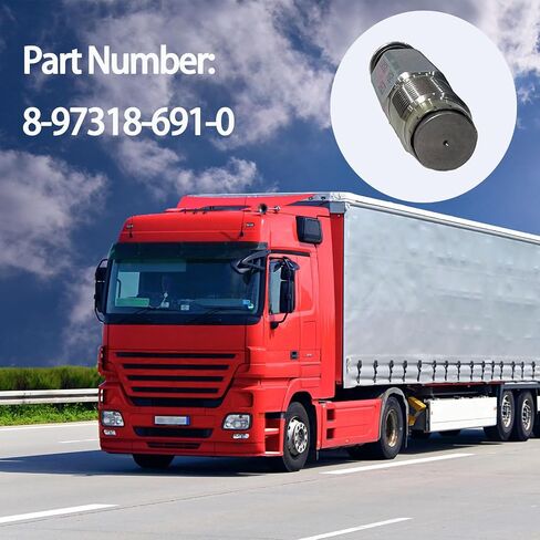8-97318-691-0 محدد ضغط الوقود متوافق مع ISUZU NPR NQR NRR 4HK1 5.2L 2004-2009 in Kuwait