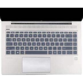 Silicone Keyboard Cover Skin for 14" HP Probook 440 G8 G9 G10 /HP Probook 445 G8 G9 G10/HP Probook 640 G7 G8 14 inch Laptop, 2023 2022 2021 New HP Probook 14 Keyboard Protector Cover Skin-Rainbow