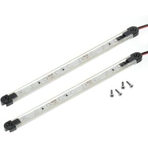 Propel Paddle Gear Led Flex Light Navigation Kit for Kayak & Boats | 2 Bright LED Light Strips | Mounting Track & Stainless Steel Hardware Included | Bright & Durable | Red & Green Lighting