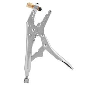 Refrigerant Recovery Plier, Air Conditioner Refrigerant Recovery Refrigeration Tube Locking Plier, 1/4in SAE Interface