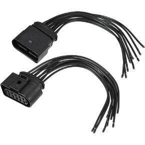 Taillight License Plate Lamp Light Wiring Socket Adapter No.1J0973735/1J0973835 for Volkswagen Passat/Variant 2001-2021