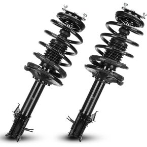 Front Rear Complete Struts Shock Absorber with Coil Spring Assembly Fit for Nissan Sentra 1.8L 2002 2003 2004 2005 2006, 172105 172106 171312(Set of 4)