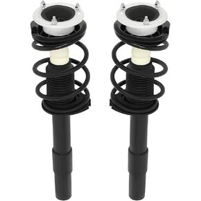 AUTOMUTO Strut Spring Assembly Front Pair struts and Shock Absorber for BMW 525i 2004-2006,for BMW 530i 2004-2007 replacement for 1335632L 1335632R