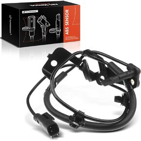 A-Premium ABS Wheel Speed Sensor Compatible with Mitsubishi Models - Lancer 2009-2010/2012-2014, Outlander 2007-2010 - Rear Left Driver Side, Replace# 4670A157, 4670A583